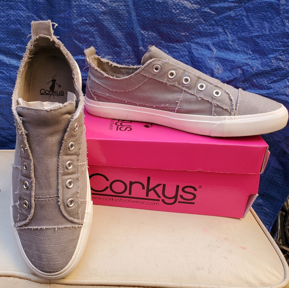Corkys Babalu Gray Sneakers